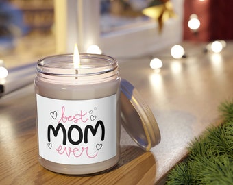 Velas aromáticas Mama Mothers Day Mom Mother Mommy, 9 oz