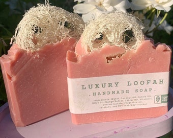 Luxury Loofah Soap Bar