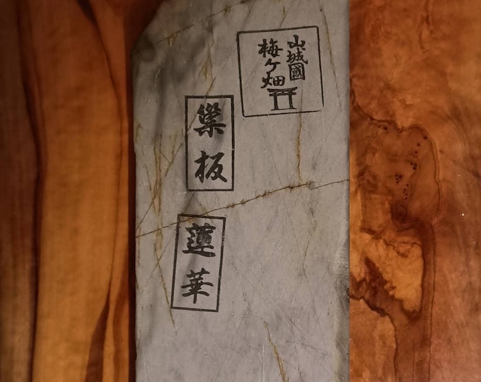 Shobudani Suita Renge Japanese Natural Finishing Stone jnat Tennen