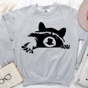 Raccoon Squad Trash Talkers Vintage Retro, Funny Racoon Sweatshirt