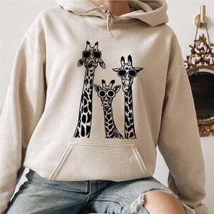 Giraffe Hoodie, Giraffe Reader, Nerd Hoodie, Zoo Hoodie, Sarcastic Sweat, Funny Quotes Hoodie, Funny Giraffe Sweat,Giraffe Sweatshirt,