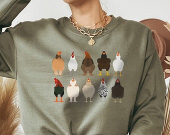 Chicken Sweatshirt, Thanksgiving Hoodie, Chicken Hoodie, Thanksgiving Sweatshirt