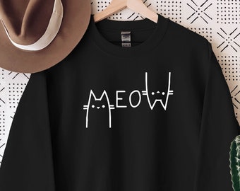 women's sweatshirts with cats on them