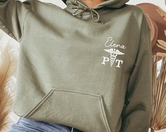 Custom Physical Therapist,PT Hoodie,PT Sweat,PT Gift,Cute Pt Sweat,Physical Therapy Gift,Pt Grad Gift,Physical Therapist,Custom Sweat,5XL