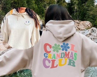 Cool Grandmas Club Sweatshirt, Grandma Sweatshirt, Grandma, Sweatshirt, Great Grandma Gift, Best Grandma,  Grandma, Gift for Grandma