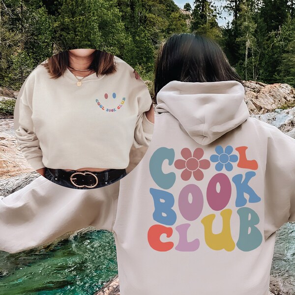 Cool Book Club Sweatshirt, Book lover Sweatshirt, Book lovers Gift,  Birthday Gift, Christmas Gifts, Book lover Sweatshirt, Sweatshirt