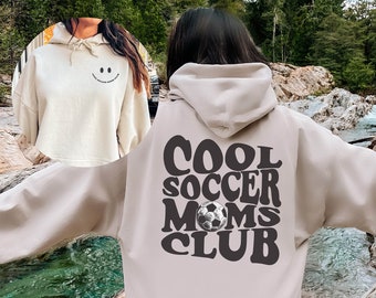 Sweat-shirt cool du club des mamans du football, sweat à capuche des mamans cool, sweat-shirt de football, sweat-shirt des mamans cool, football, cadeau pour maman, cadeau maman, cadeaux pour maman