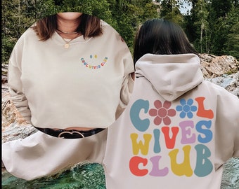 Cool Wives Club Sweatshirt, Wives Sweatshirt, Wife shirt, valentine days shirt