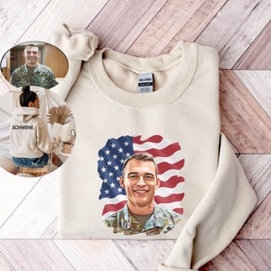 Army Wife, Custom Photo Hoodie, Custom Soldier Wife Sweatshirt, Personalization Sweatshirt, Sweatshirt Gift