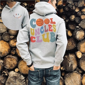 Sudadera del Club de Tíos Geniales de Baloncesto, Sudadera para tíos geniales, Regalo para tíos, Regalo de cumpleaños para papá, Regalos para tíos, Sudadera para tíos, Sudadera de Navidad