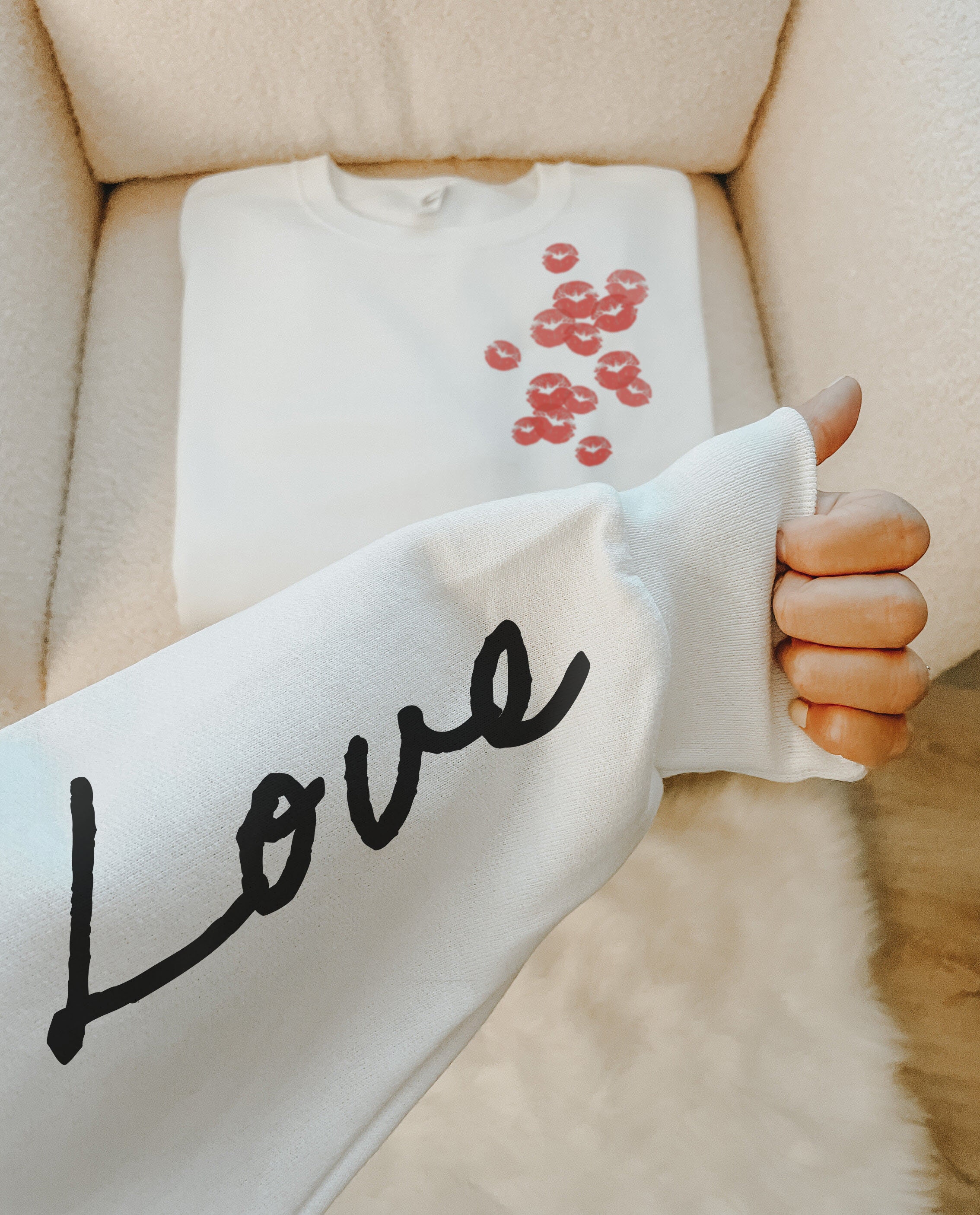 herlipto　Embroidery Polo Sweatshirt Her lip to】Embroidery Polo Sweatshirt
