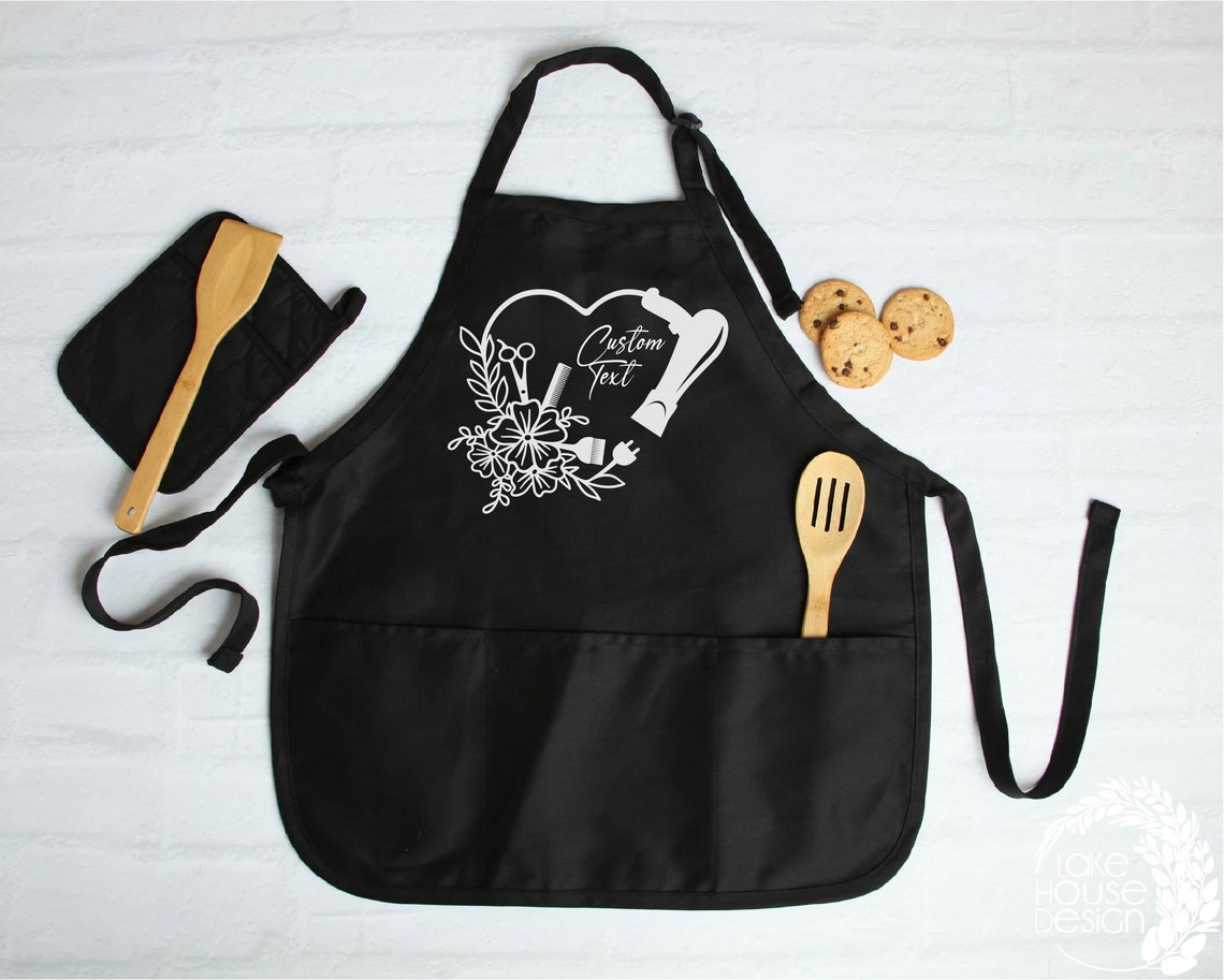Custom Hair Stylist Apron Personalized Apron Hair Stylist Etsy