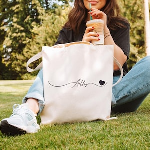 Custom Bridesmaid Tote Bags, Bride Tote Bag,Personalized Gifts, Bridesmaid Bags, Bridal Party Gifts, Custom Tote Bag, Bride Gift,Custom Gift
