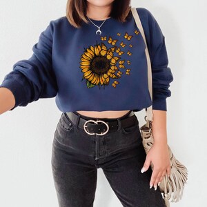 Sunflower Butterfly Men's Sweatshirt main image 1