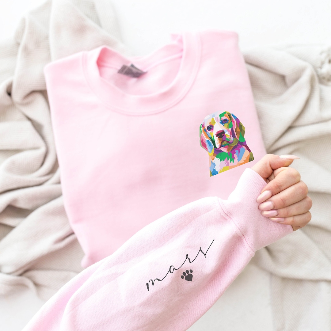 For Dog Mom/ Dad Photo - Personalized Custom All-Over-Print Sweatshirt