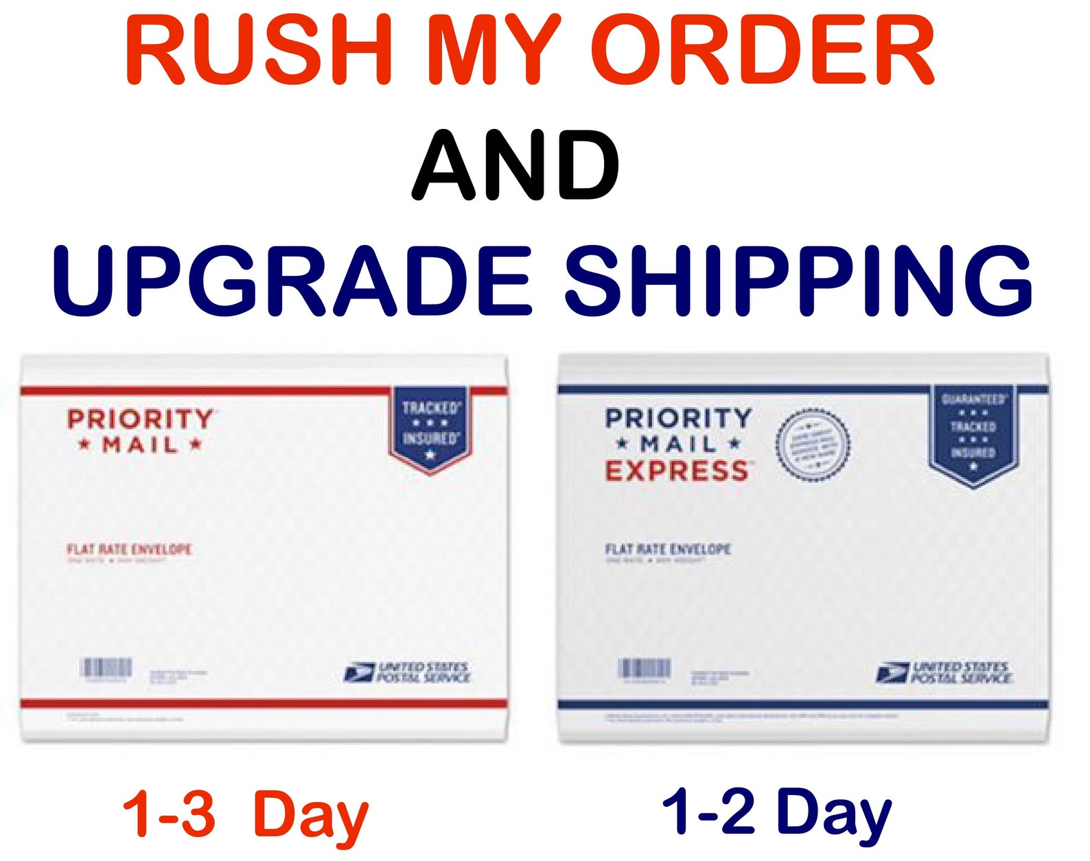 Priority Mail And Priority Express Upgrade Etsy