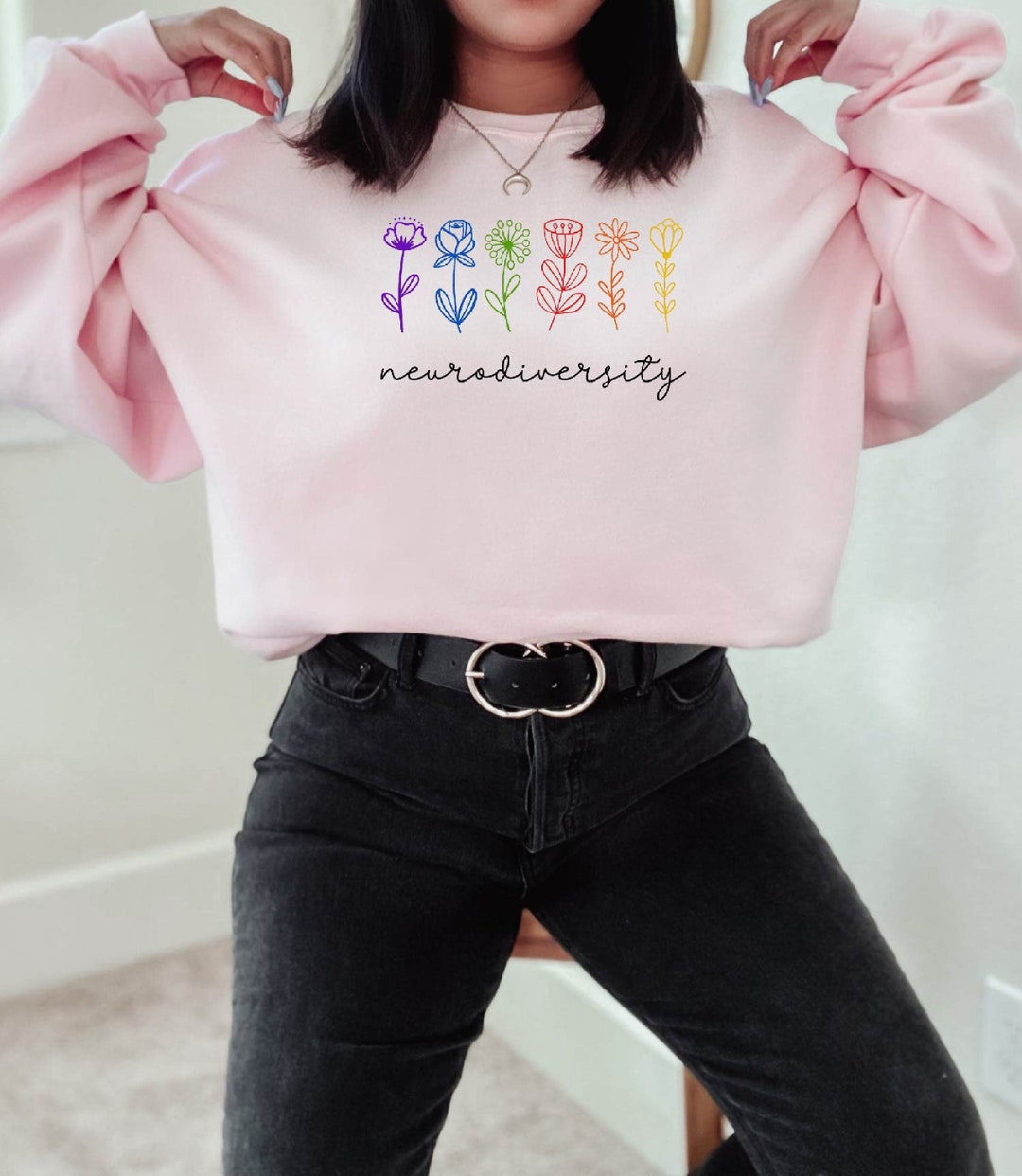 Autism Awareness sweat, Neurodiversity Sweat, Autistic Pride hoodie, Autism Mom sweat, Autism hoodie, Rainbow Neurodiversity Sweat