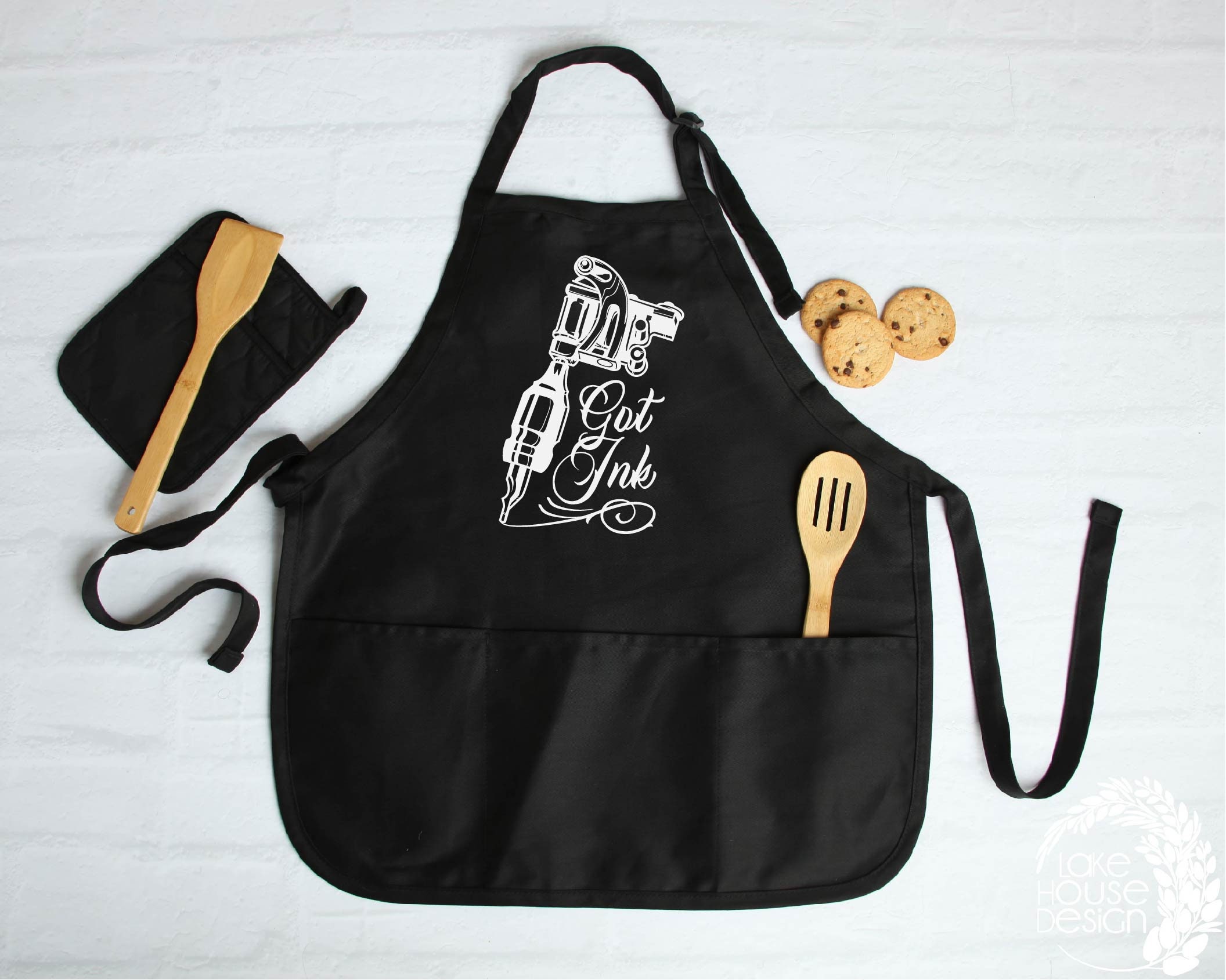 Tattoo Shop apron tatton apron Apron For Men Apron For Etsy