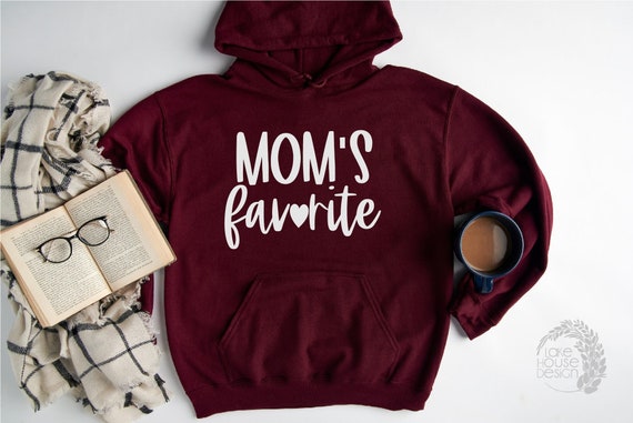 Mom's Favorite, Favorite Daughter Sweat, Family Sweat, Gift For Daughter Hoodie, Funny Daughter Sweatshirt, christmas gift, Hoodie, 4xl 5xl