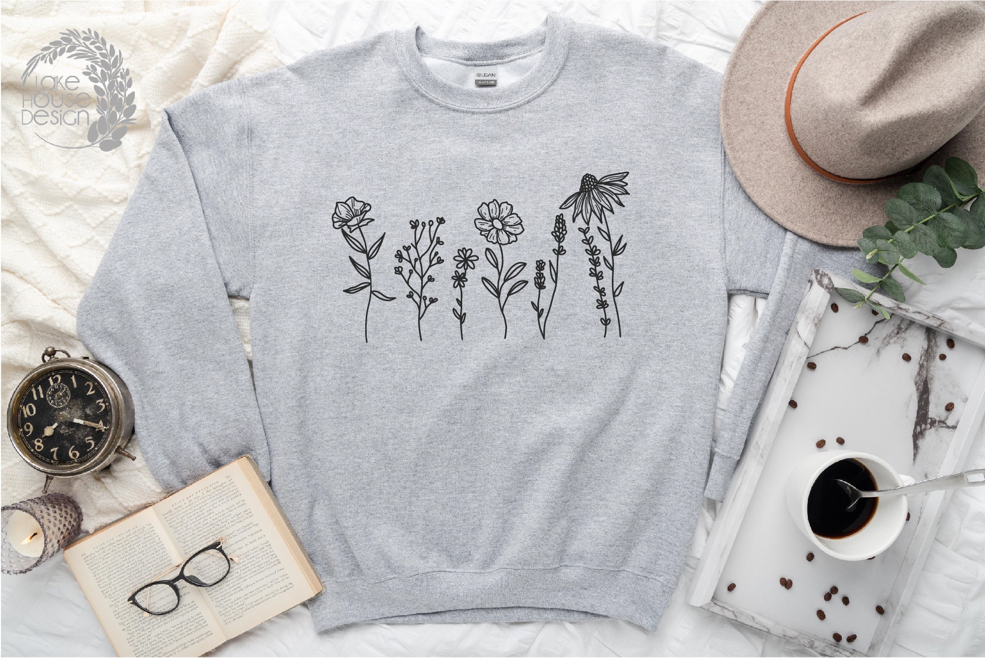 Flower Sweatshirt Flower Hoodie Women Hoodie Sweatshirts - Etsy Polska