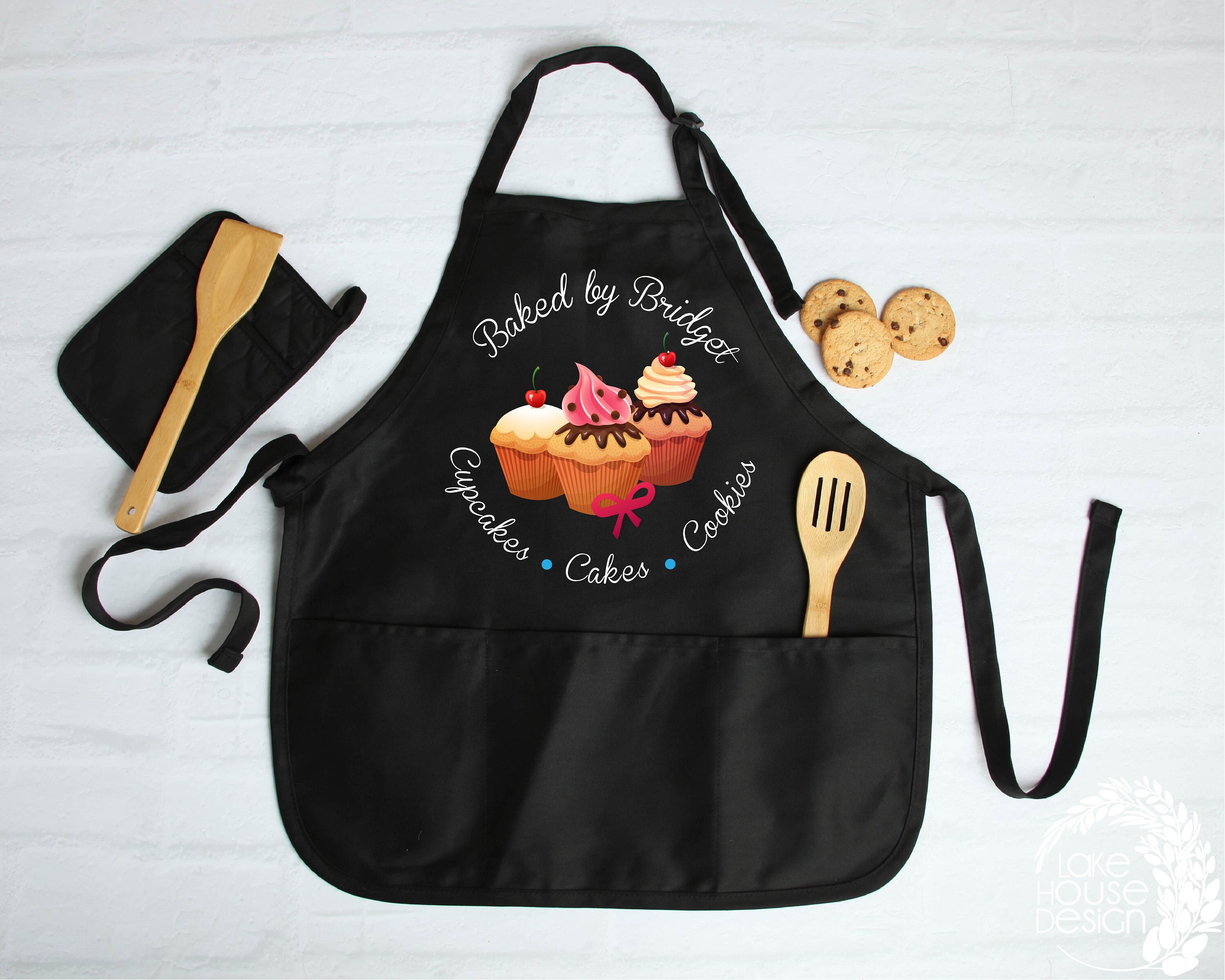 Logo Apron,Personalized Apron with pockets, Custom Apron, Mens Aprons, Womens Apron, Custom Text Apron, Logo Apron, Personalized Apron