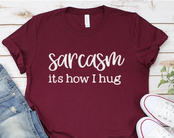 VADOBA Sarcasm Its How I Hug Shirt Funny Saying Quotes Ideas For Men Women Sweatshirt VADOBA Sarcasm Its How I Hug Shirt Funny Saying Quotes Ideas For Men Women Sweatshirt