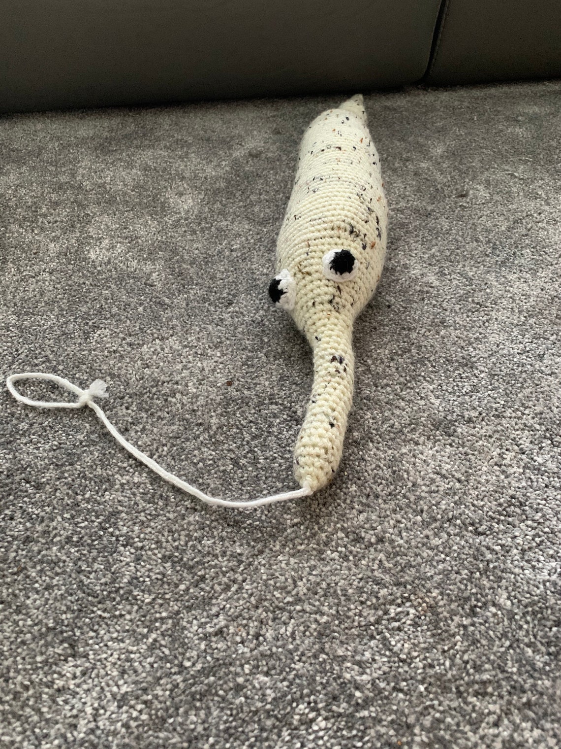 Giant worm on a string | Etsy