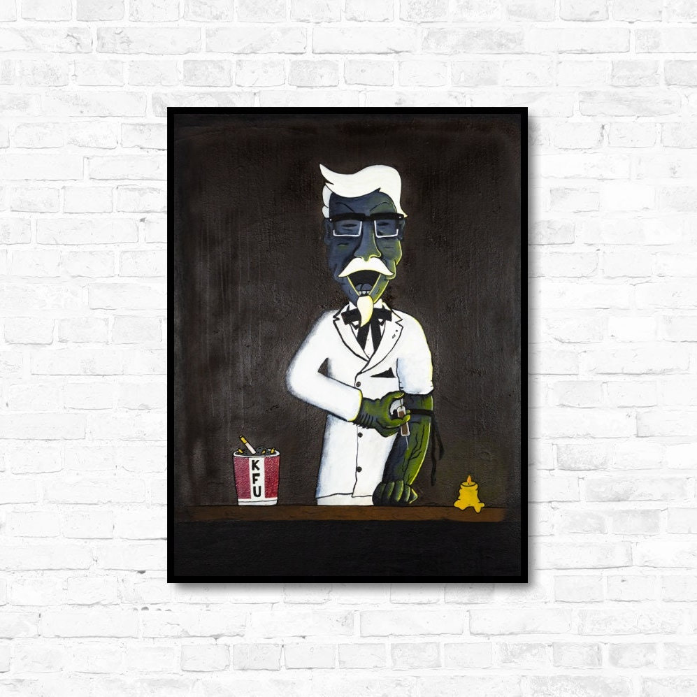 Kfc Painting - Etsy