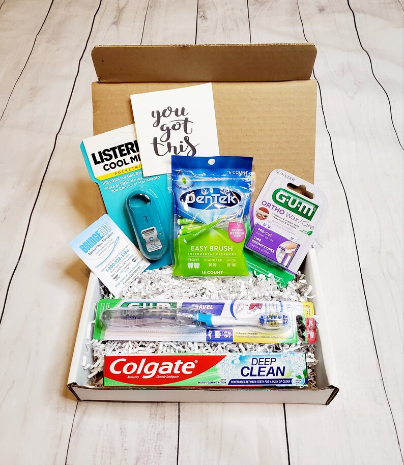 Braces Kit Dental & Oral Health Braces Gift Box Etsy