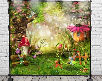 GoEoo 9x6ft Fairy Tale Mushroom Photography Backdrop Cloth Baby Dream Fantasy Two Mushrooms House Background Kids Children Birthday Party Baby Shower Photo Booth Wallpaper Photo Studio Props GoEoo 9x6ft Fairy Tale Mushroom Photography Backdrop Cloth Baby Dream Fantasy Two Mushrooms House Background Kids Children Birthday Party Baby Shower Photo Booth Wallpaper Photo Studio Props