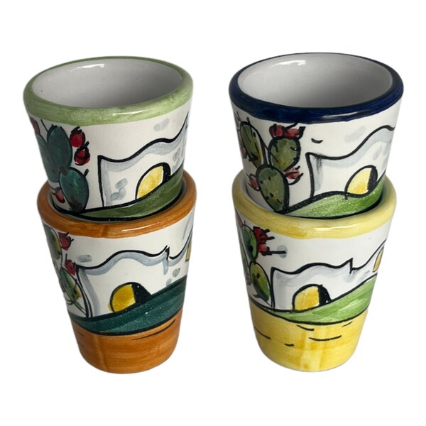 Made in Italy Limoncello Glasses Etsy