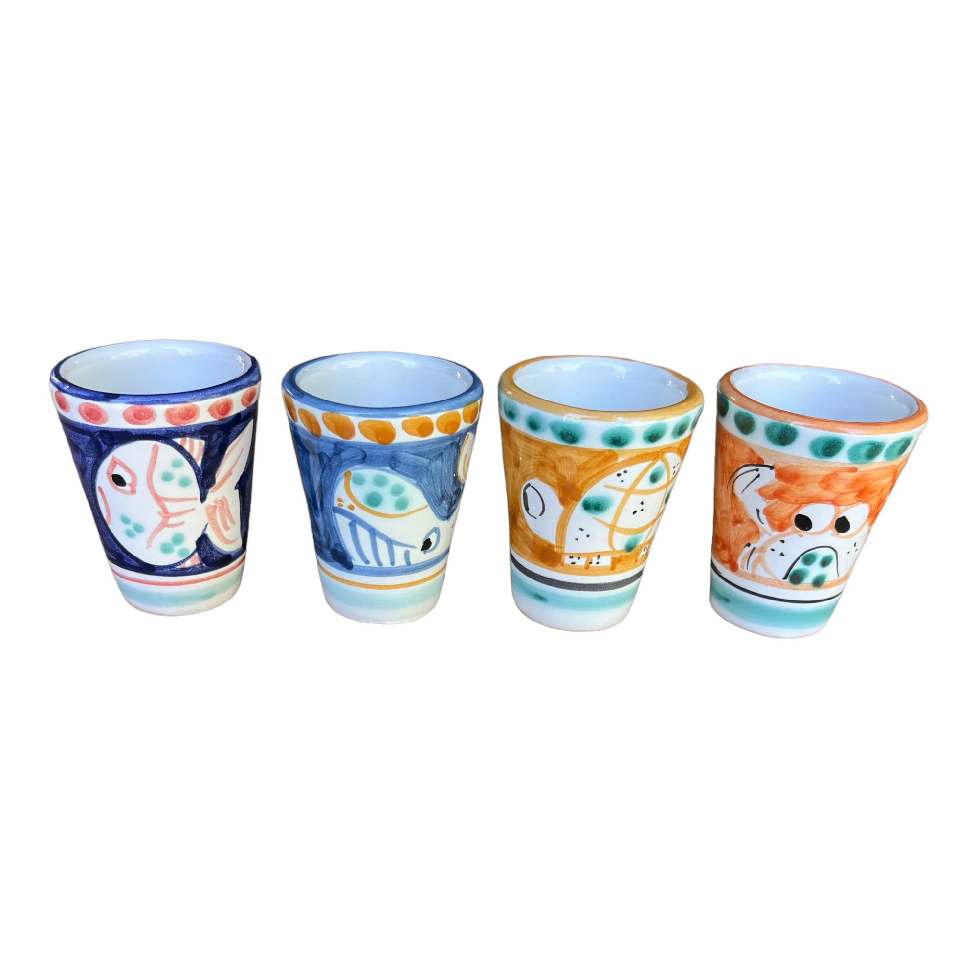 Set regalo Tequila Tequila, fatto a mano, include 4 bicchierini da shot messicani in ceramica. Regali unici per gli amanti della tequila. Bicchieri da shot Talavera Made in Mexico