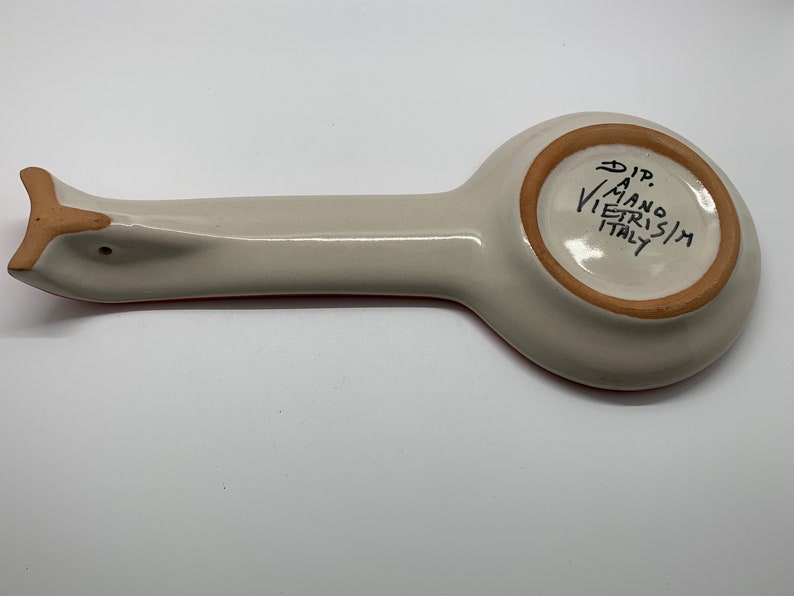 Italian Ceramic Spoon Rest Positano Landscape Made in Italy Etsy