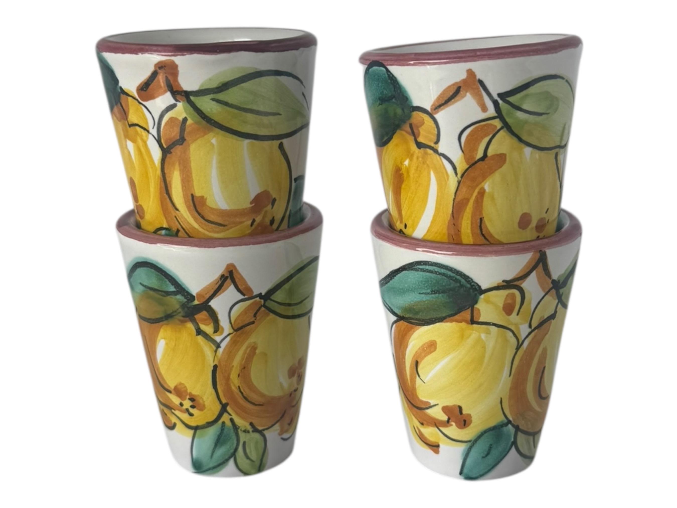 ZONA Vietri ヴィエトリ 3 キャニスター バタークリーム色イタリア製