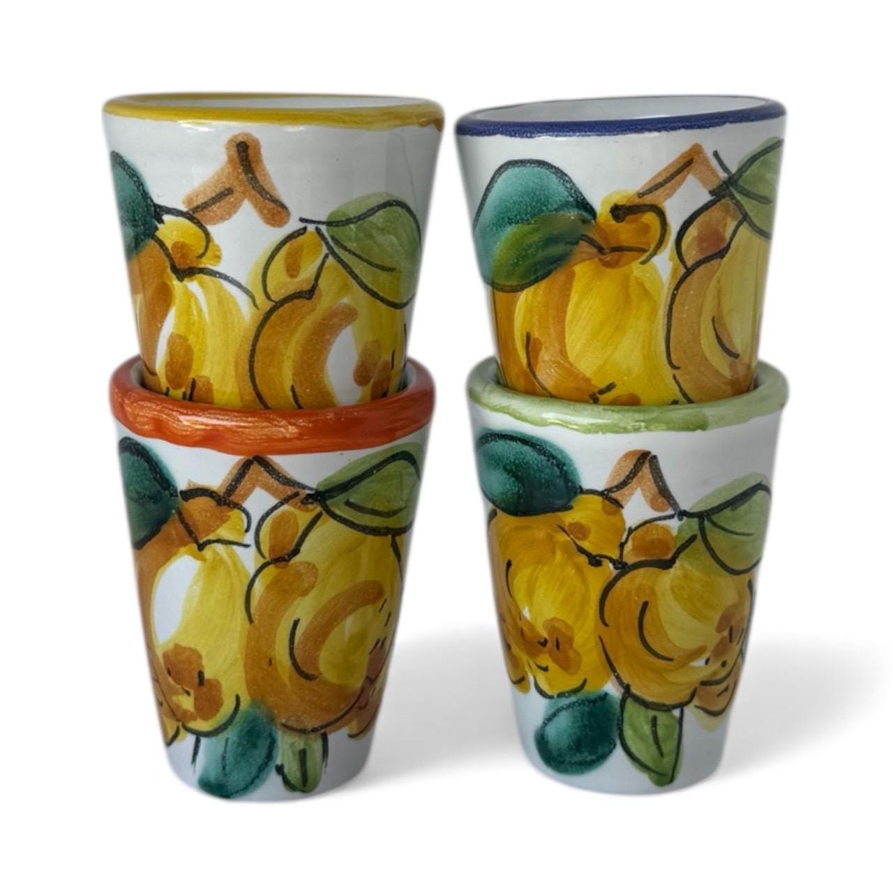 ZONA Vietri ヴィエトリ 3 キャニスター バタークリーム色イタリア製