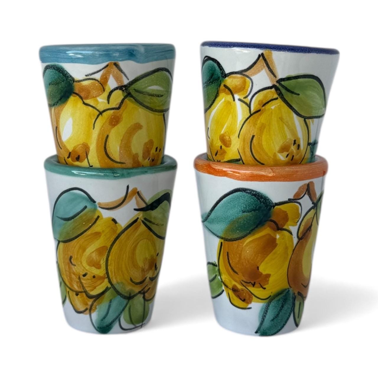 ZONA Vietri ヴィエトリ 3 キャニスター バタークリーム色イタリア製 VietriCeramicsCo - Etsy