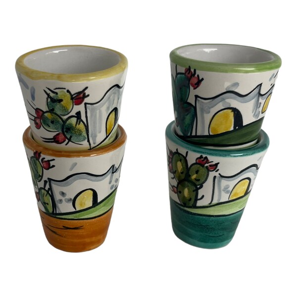 Made in Italy Limoncello Glasses Etsy