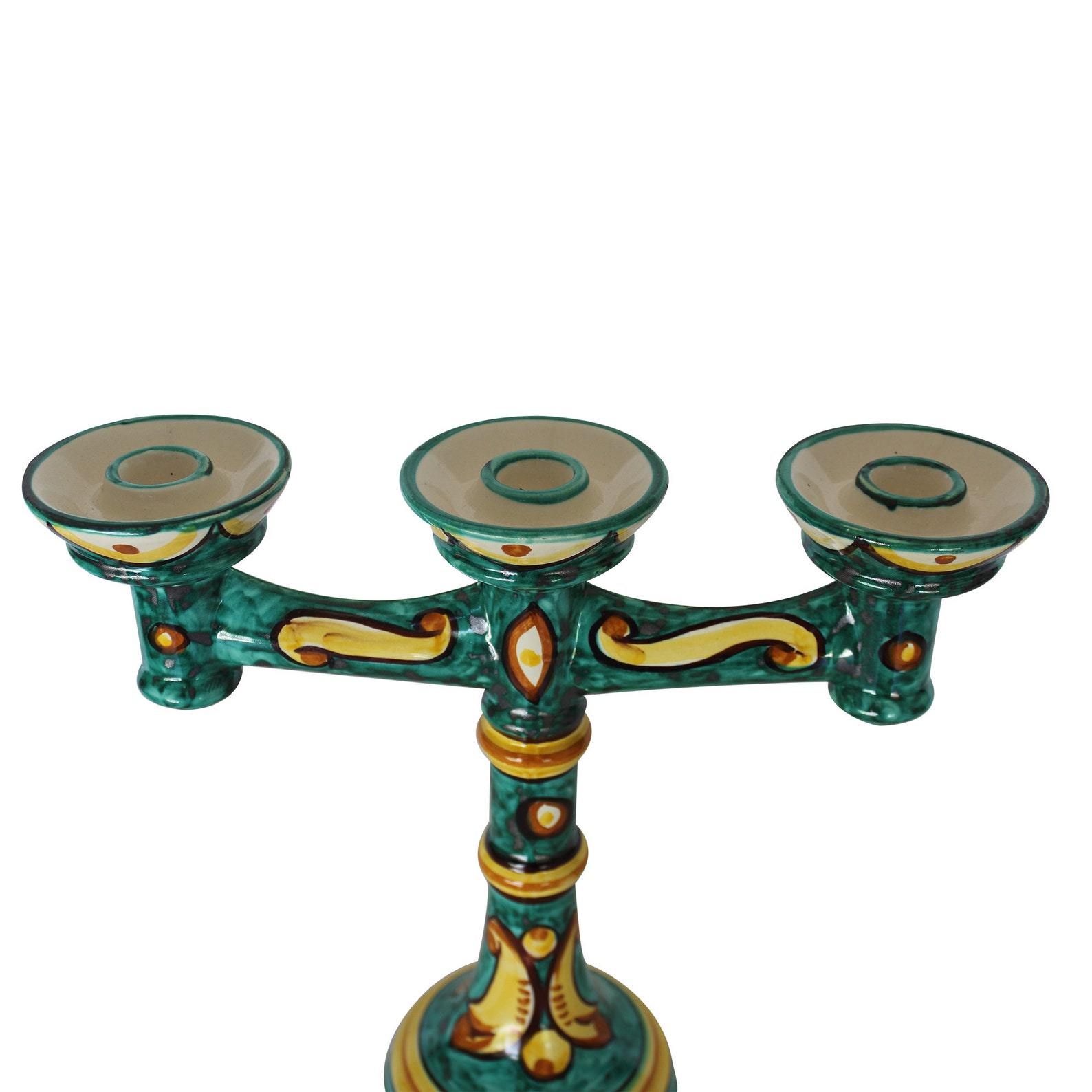 Italian Ceramic Candle Holder Made in Italy Etsy