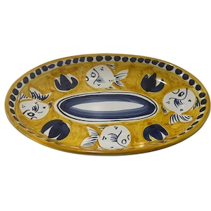 Vietri ヴィエトリオーブン皿イタリア製