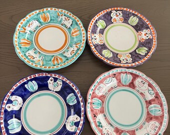 Vintage Collectible Pasta Italy Ironstone Tableware 2 Serving 