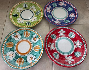 FAIENCERIE DE CHAROLLESフランス製陶器皿６枚セット 楽天市場】デザートプレート 22cm ホワイト Maison Pichon Uzes