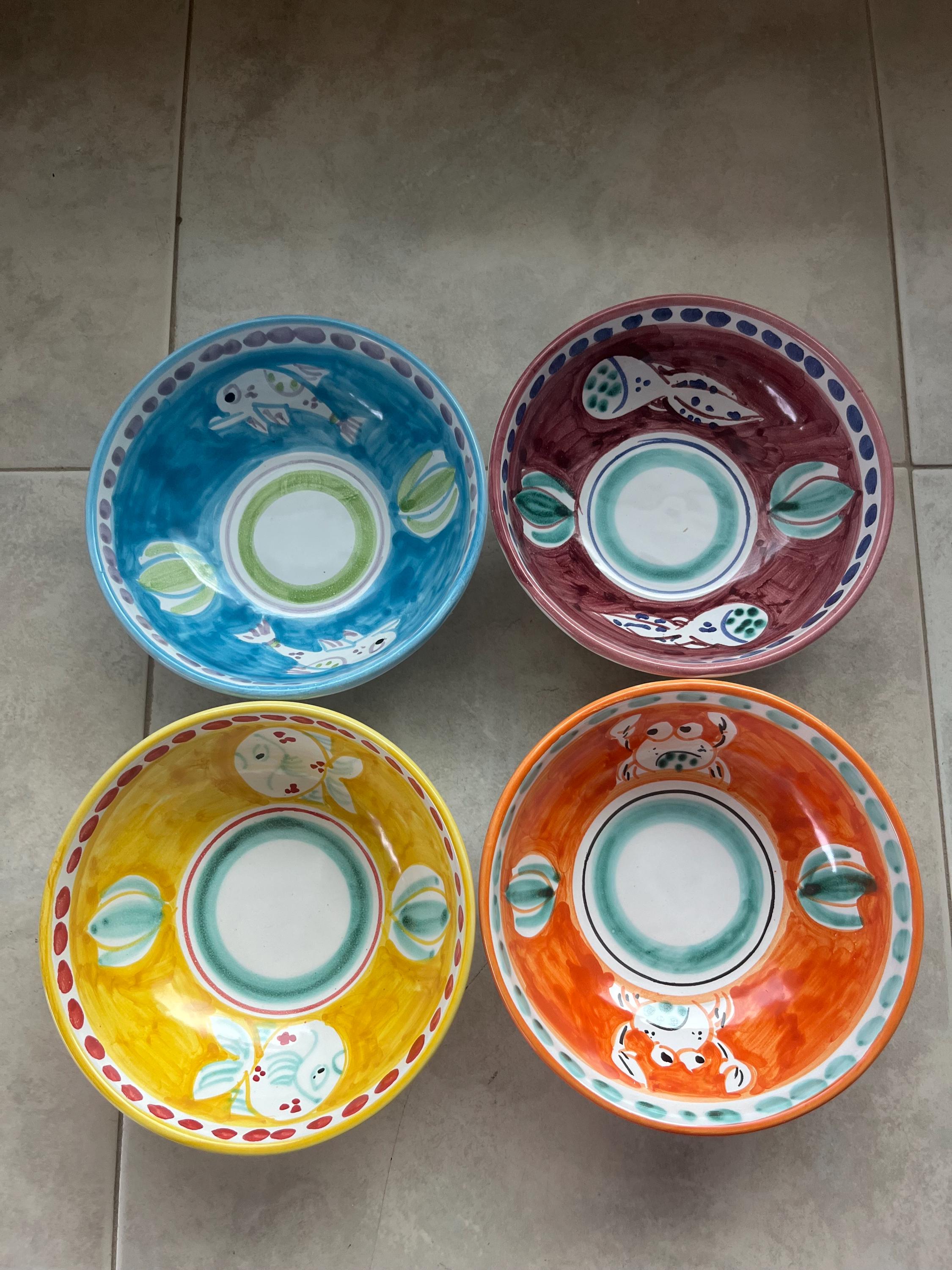 イタリア伝統工芸SOLIMENE手描きボウル 【公式通販】