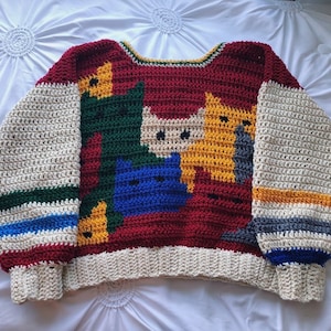 PATTERN Cat Sweater Crochet image 4