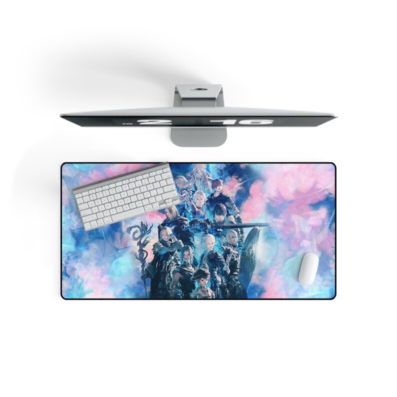 Final Fantasy 14 Desk Mat FFXIV Gaming Mousepad XXL Non Etsy