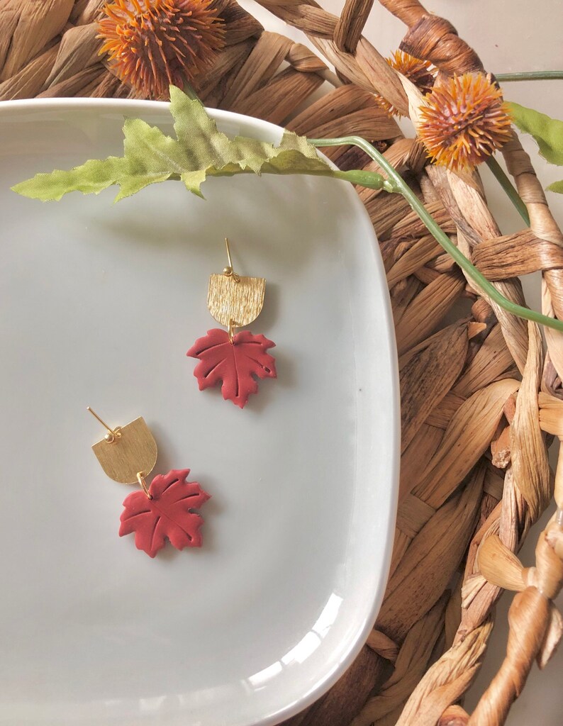 Mystery Box Polymer clay Earrings Surprise box Letterbox gift Birthday Gift for friendSurprise gift for her