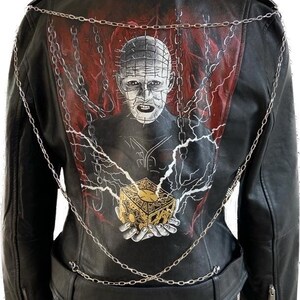 Hellraiser leather jacket - Size 14