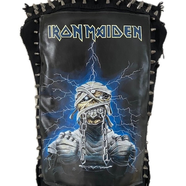 Iron Maiden Denim Cutte- Medium