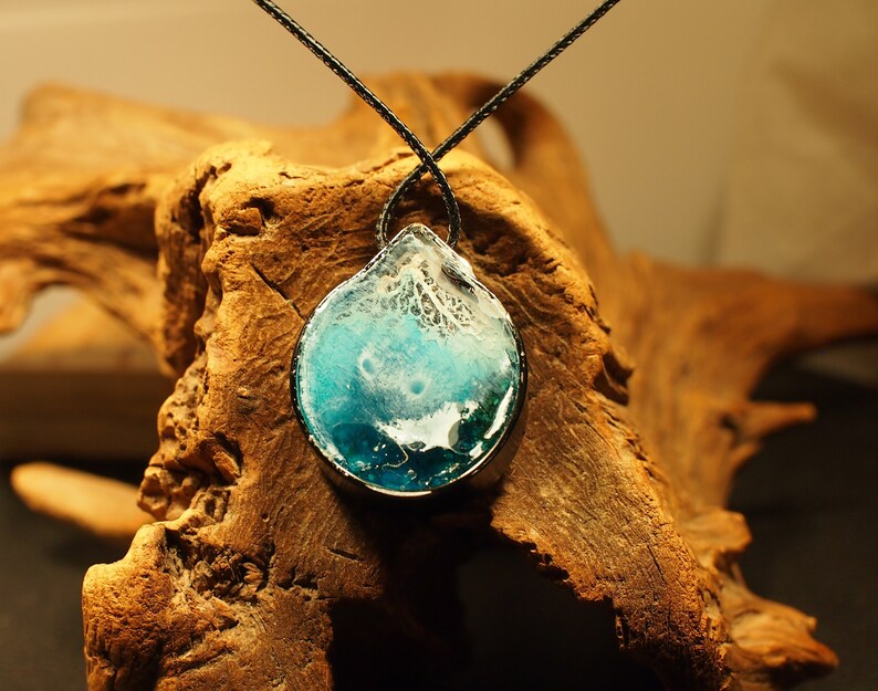 Sea Scape Resin Penant