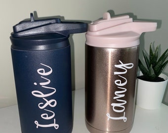 Personalized Kids Tumbler / 12oz / Personalized gift / Birthday gift / Tumbler with straw
