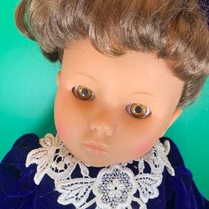 VINTAGE 20" Lissi Batz Doll LE Germany Bavarian Baby Girl Doll Toy ...